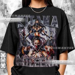 mileena kitana mortal kombat 1 90s shirt, bootleg movie fighting games vintage y2k sweatshirt