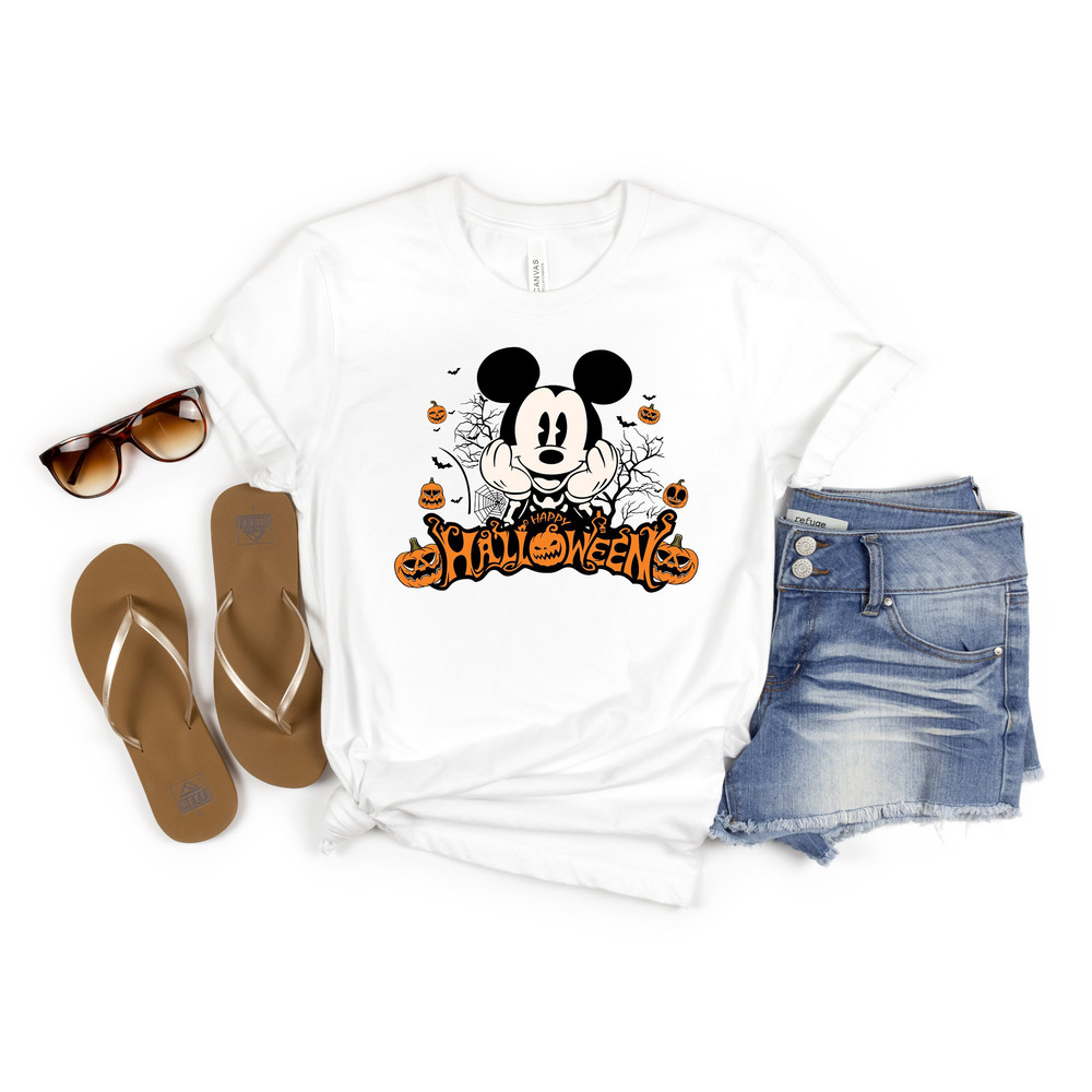 Disney Mickey Ears Halloween Tshirt, Disneyworld Cute Mickey Halloween Shirts, Magic Kingdom Halloween Shirts, Disney Family Matching Shirt.jpg