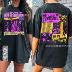 New Kids on the Block The Magic Summer Tour 2024 90s Shirt 2 Sides, Vintage Music Y2K Sweatshirt