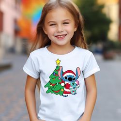 disney stitch christmas sweatshirt, disney lilo and stitch shirt, christmas gift shirt, disneyland vacation cruise shirt