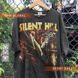 pyramid head movie shirt, halloween james silent hill remake 90s y2k vintage retro