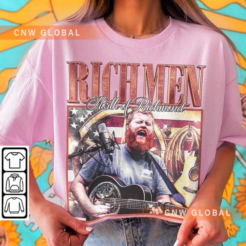 Rich Men North of Richmond Music Shirt, Western Oliver Anthony Vintage 90S Y2K Graphic Tee, Retro Unisex Gift For Fan Bootleg1708VL.jpg