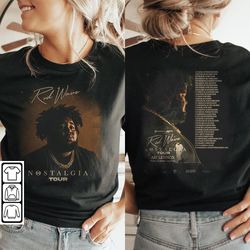 rod wave nostalgia 90s rap music shirt 2 sides, bootleg vintage y2k sweatshirt
