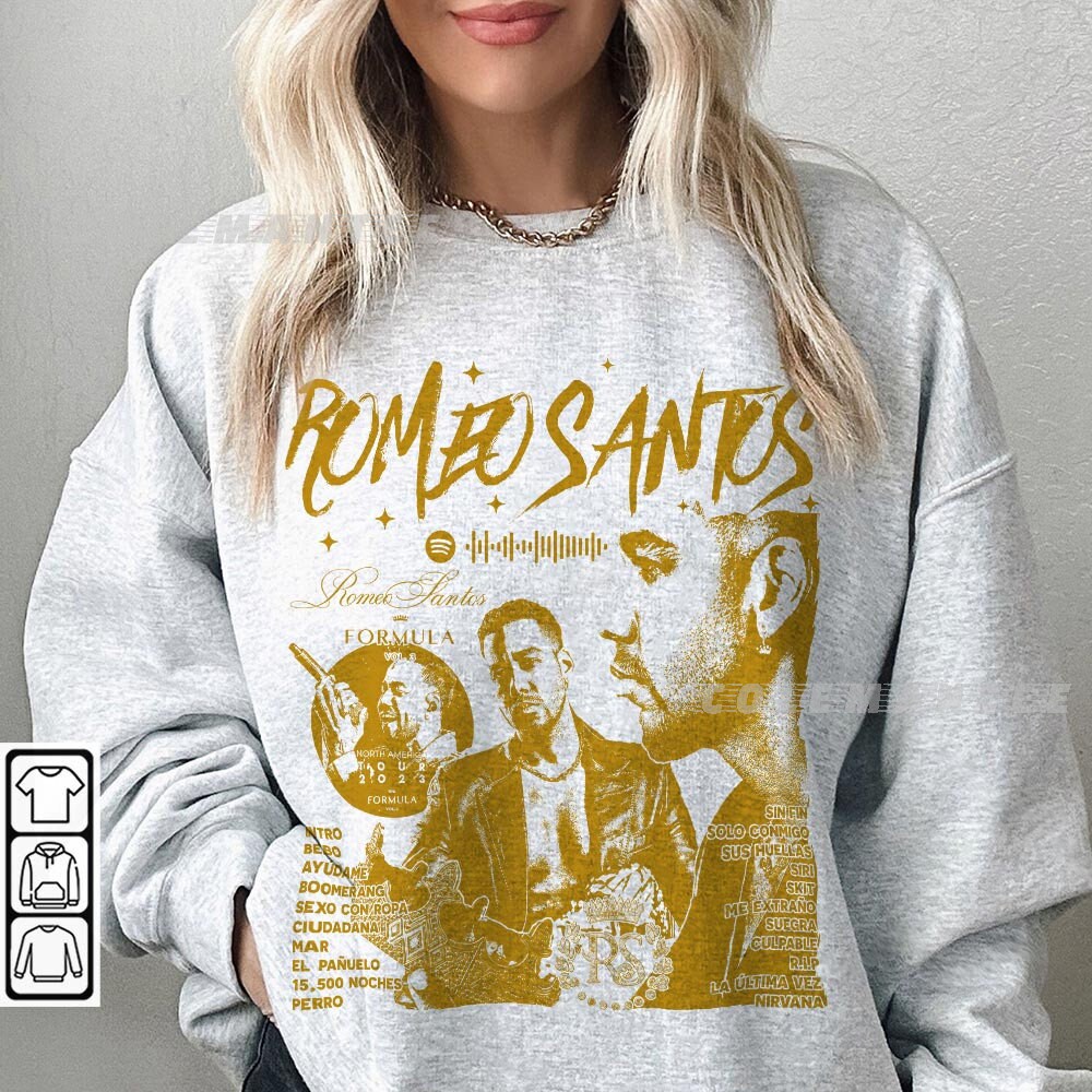 Romeo Santos Formula Vol3 Album 90s Shirt, Bootleg Music USA Tour 2023 Vintage Y2K Album Hoodie, Concert Gift For Fan Sweatshirt 1411M MLUD.jpg