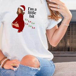 a little bit fa la la la shirt, funny christmas, ugly christmas shirt, best wishes, its cold outside, fold in the cheese