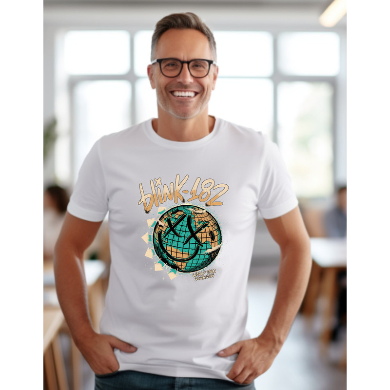Blink 182 The World Tour 2023 2024 shirt, Blink 182 Rock n' Roll T Shirt, Rock n' Roll Shirt, Blink 182 Shirt, Retro Vintage Shirt.jpg