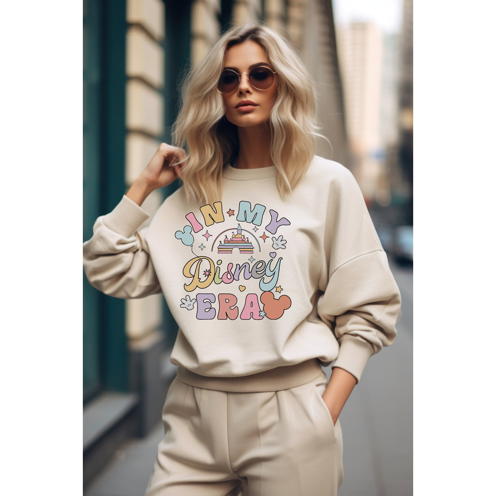 In My Disney Era Sweatshirt, Retro Walt Disney World Shirt, Girls Trip Disney Shirt, Disney Family Shirts, Disneyland Vacation Matching Tees.jpg
