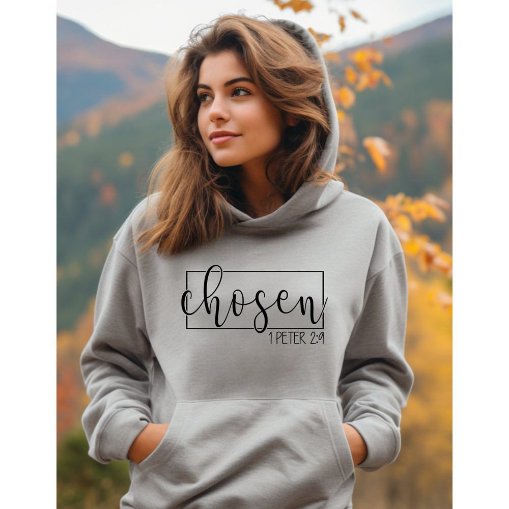 Chosen 1 Peter 29 Sweatshirt , Chosen Sweat, Christian Sweats, Christian Sweats For Women, You Are Chosen Gift, Christian Apparel Hoodie.jpg