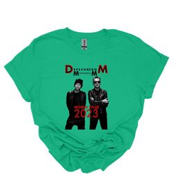 depeche mode berlin 2023 memento mori back and front t-shirt, inspired by depeche mode memento mori 2023 world tour live