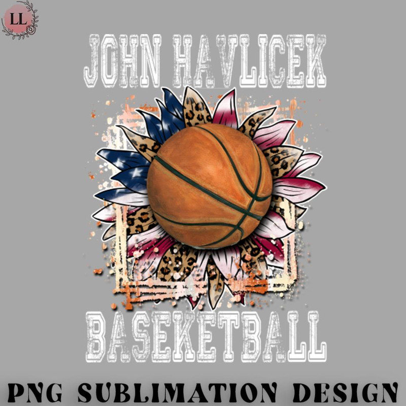 KL070723145640-Basketball PNG Graphic Aesthetic Havlicek Name Flowers Basketball Artwork.jpg