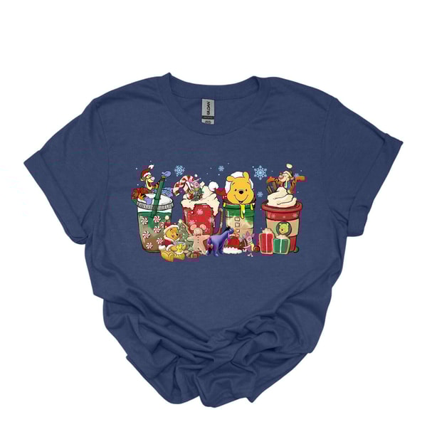 Disney Family Gift, Disneyland Christmas Shirts, Disney family, Winnie The Pooh Latte Coffee, Family Gifts, Pooh, Friends, Latte.jpg