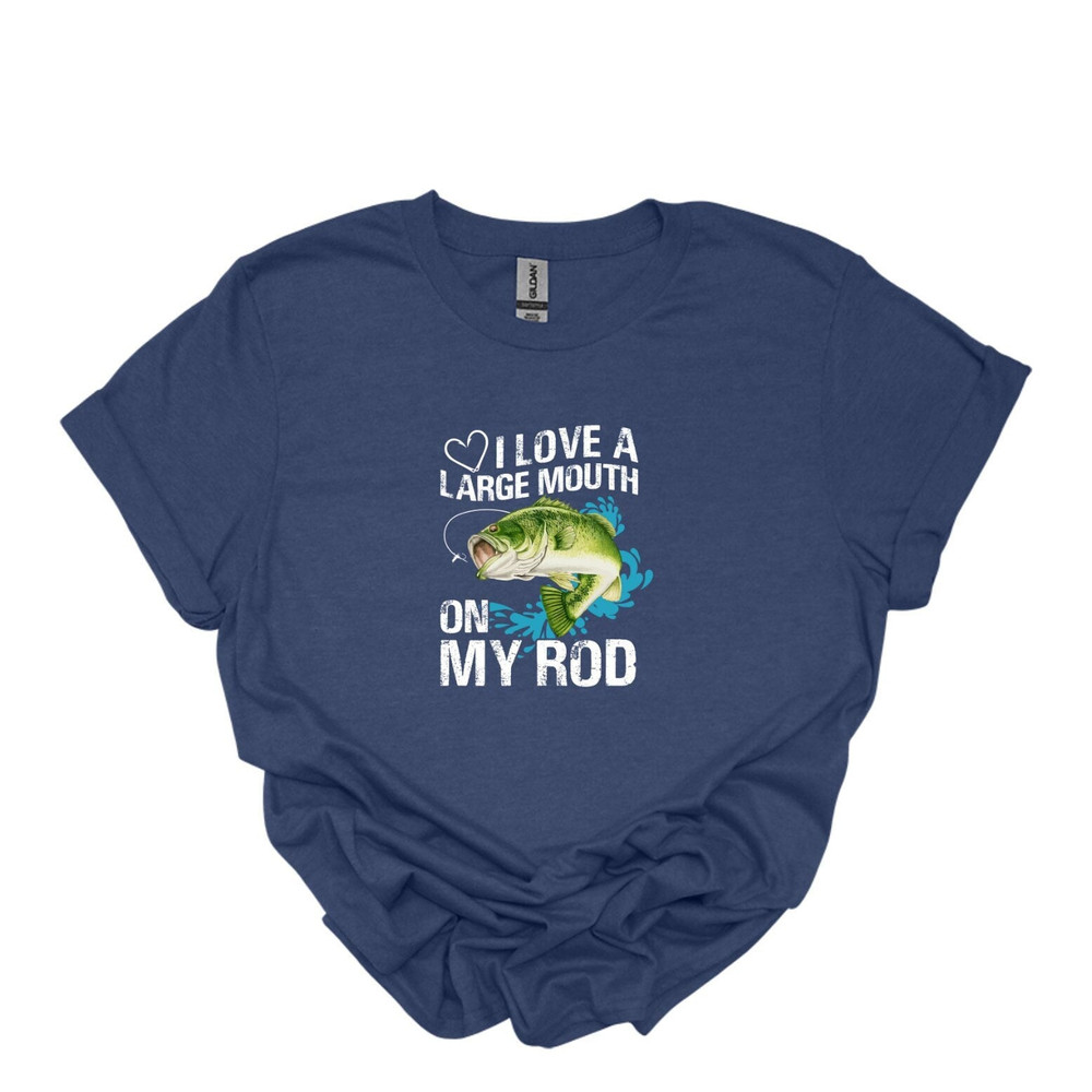 Fishing T shirt, Humor Angling Shirt, Punny Gag Meme Fisherman Loose Fit Tee, Joke Fishing Gifts, Dont Be A Dumb Bass, T-shirt with saying.jpg