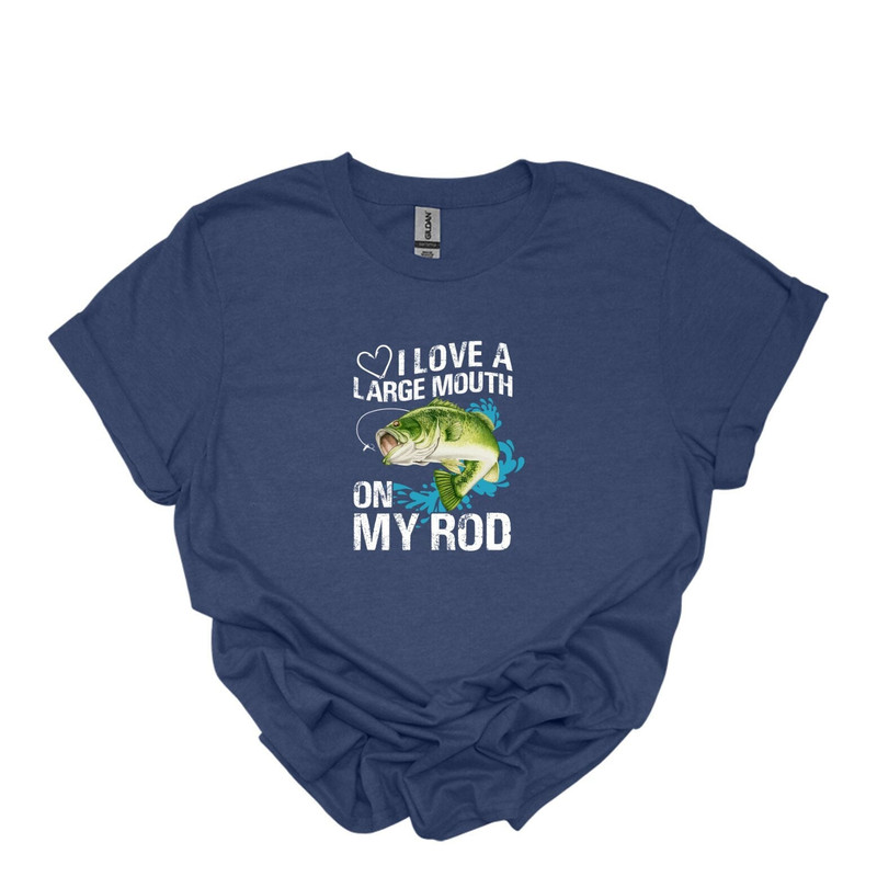 Fishing T shirt, Humor Angling Shirt, Punny Gag Meme Fisherman Loose Fit Tee, Joke Fishing Gifts, Dont Be A Dumb Bass, T-shirt with saying.jpg