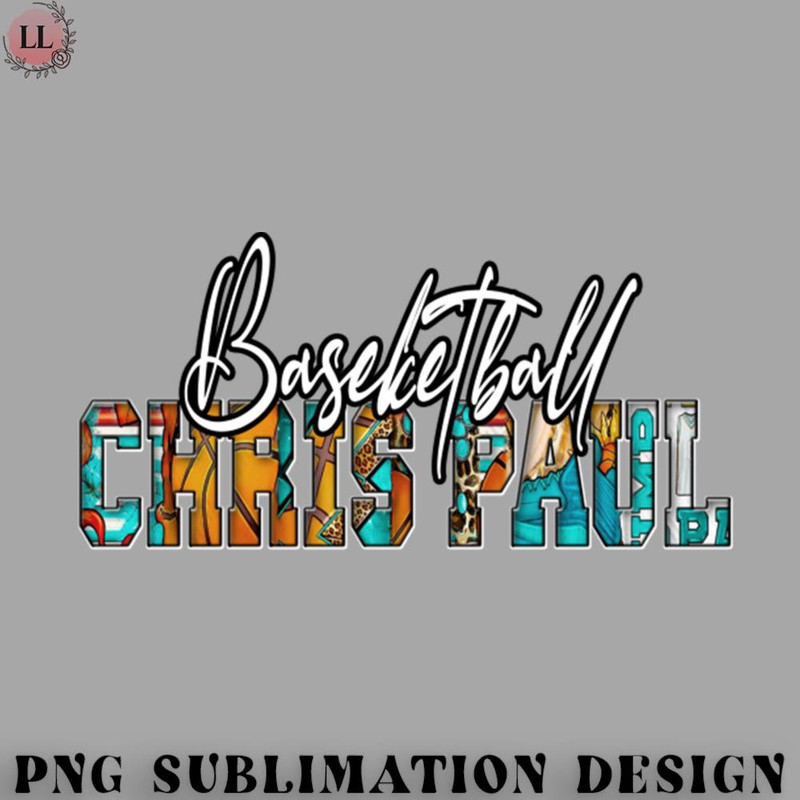 KL0707231456149-Basketball PNG Graphic Colorful Artwork Paul Sports Proud Name Basketball.jpg