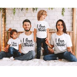 Mothers Day Matching Shirt, Our First Mothers Day Shirt, Mothers Day Mommy And Baby Outfit, Mothers Day Gift, Family gif