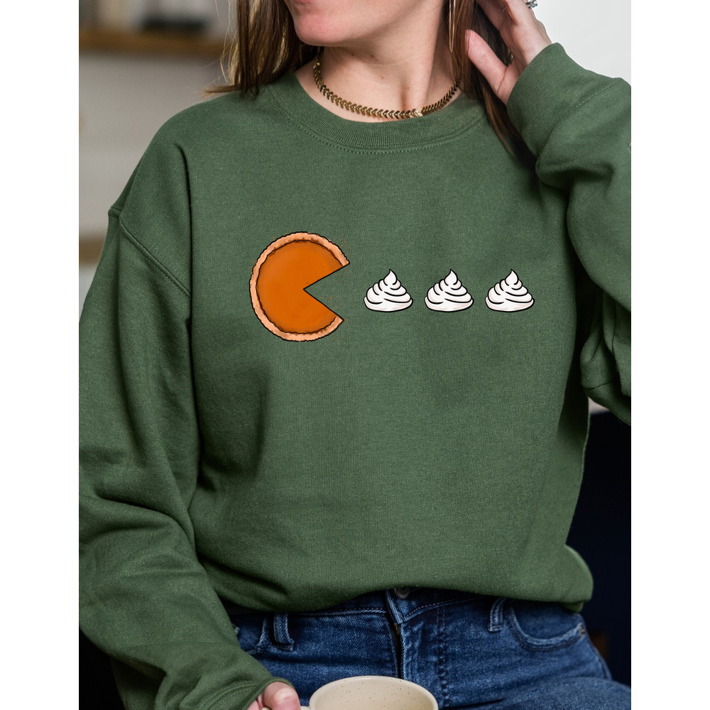 Thanksgiving Sweatshirt, Pumpkin Hoodie, Pumpkin Pies Sweatshirt, Pumpkin Pie Sweatshirt, Thick Thighs Sweatshirt, Sweatshirt for Women.jpg