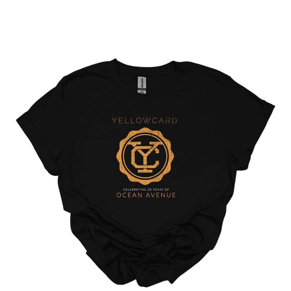 Yellow card 2023 Tour Shirt, Yellow card Fan Shirt, Yellow card 2023 Concert For Fan, Yellow card Rock Band Shirt, Yellow card Shirt, Couple.jpg