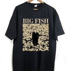 big fish t-shirt, big fish shirt, big fish tees, big fish vintage, big fish unisex, vintage tshirt, classic tees, trendy