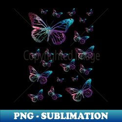 Monarch Galaxy Pattern - Modern Sublimation PNG File - Revolutionize Your Designs