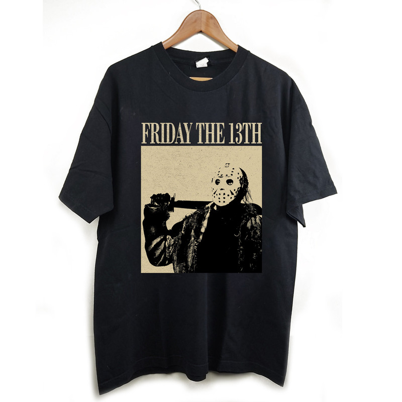 Friday the 13th Shirt, Friday the 13th T-Shirt, Friday the 13th Unisex, Vintage Shirt, Classic T-Shirt, Trendy T-Shirt, Couples Shirt.jpg