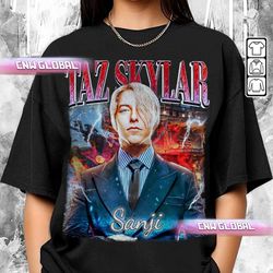 taz skylar movie shirt, bootleg sanji chef master vintage 90s y2k graphic tee
