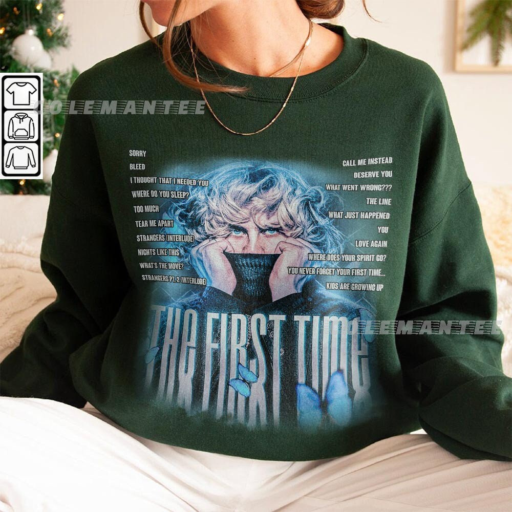 The Kid Laroi First Time Genius Album 90s Rap Music Shirt, Bootleg Art Vintage Y2K Sweatshirt, Rapper Unisex Gift Hoodie 1011M MLUD.jpg