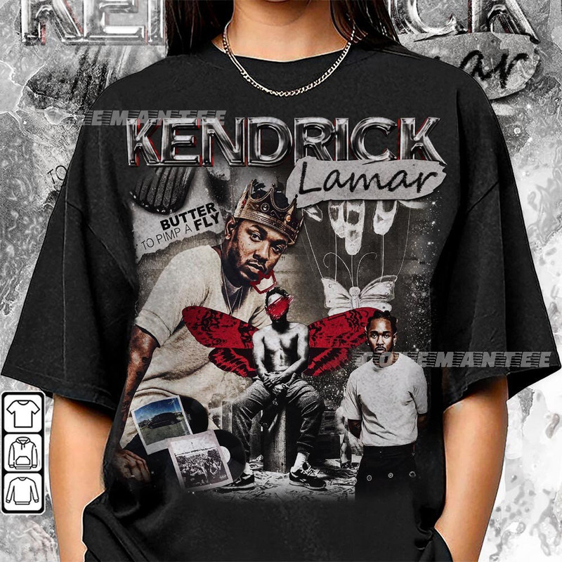 To Pimp A Butterfly Kendrick Lamar 90s Rap Shirt, Bootleg Rapper Album Vintage Y2K Sweatshirt, Retro Unisex Hoodie 2011R MLUD.jpg