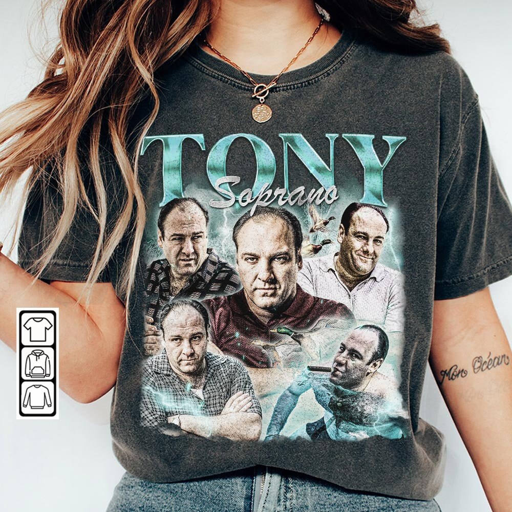 Tony Soprano Movie Shirt, Ducks The Sopranos 90S Y2K Vintage Retro Bootleg, Tony Soprano TV Series Graphic Tee Gift For Fan MO0806VL.jpg