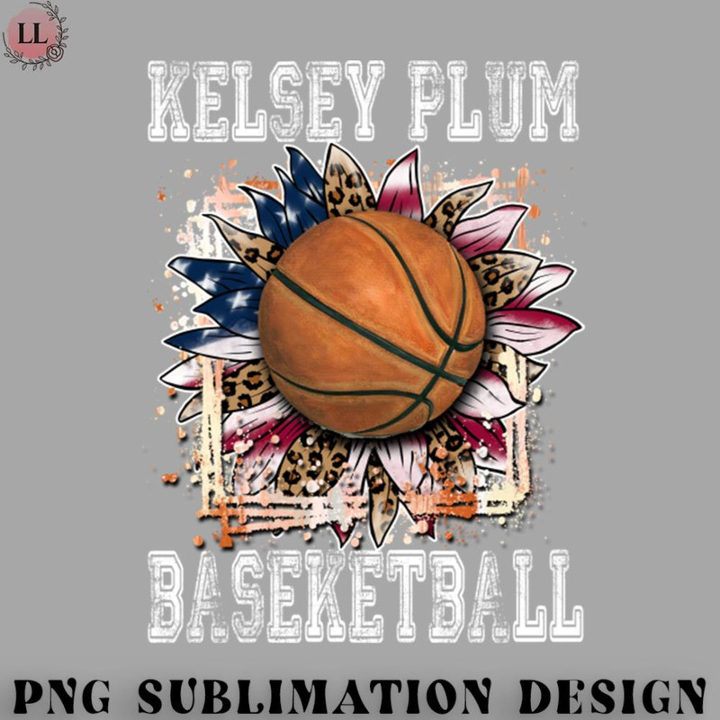 KL070723145654-Basketball PNG Graphic Aesthetic Plum Name Flowers Basketball Artwork.jpg
