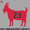 KL07072314567-Basketball PNG Goat 23 MJ vintage.jpg