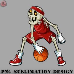 basketball png come at me bro skeleton dribbling basketball
