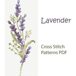 lavender cross stitch pattern pdf lavender, flowers cross stitch patterns pdf by crossstitchart instant download