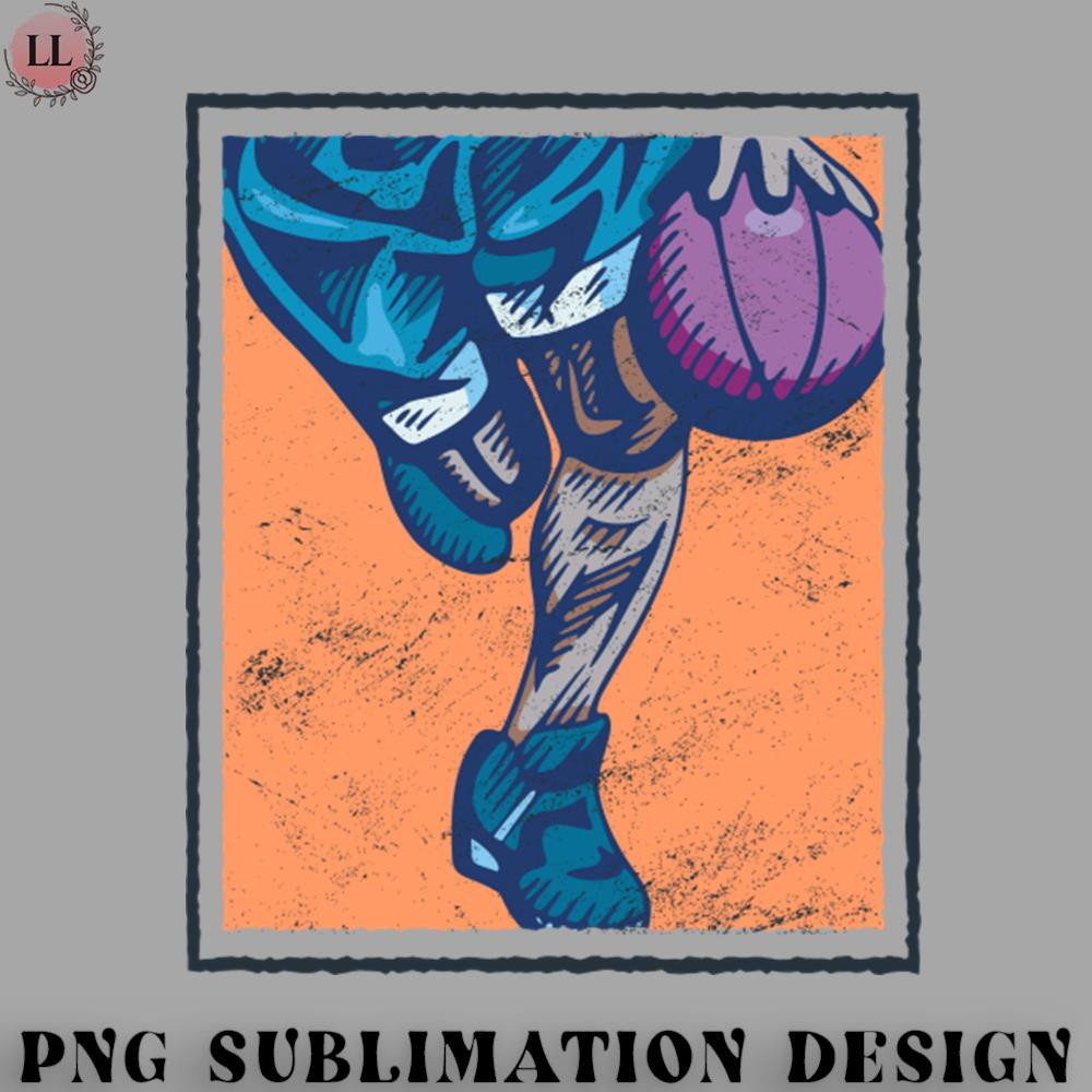 KL0707231456281-Basketball PNG grunge frame - dribble basketball.jpg