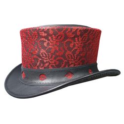 cherry parlor victorian top hat