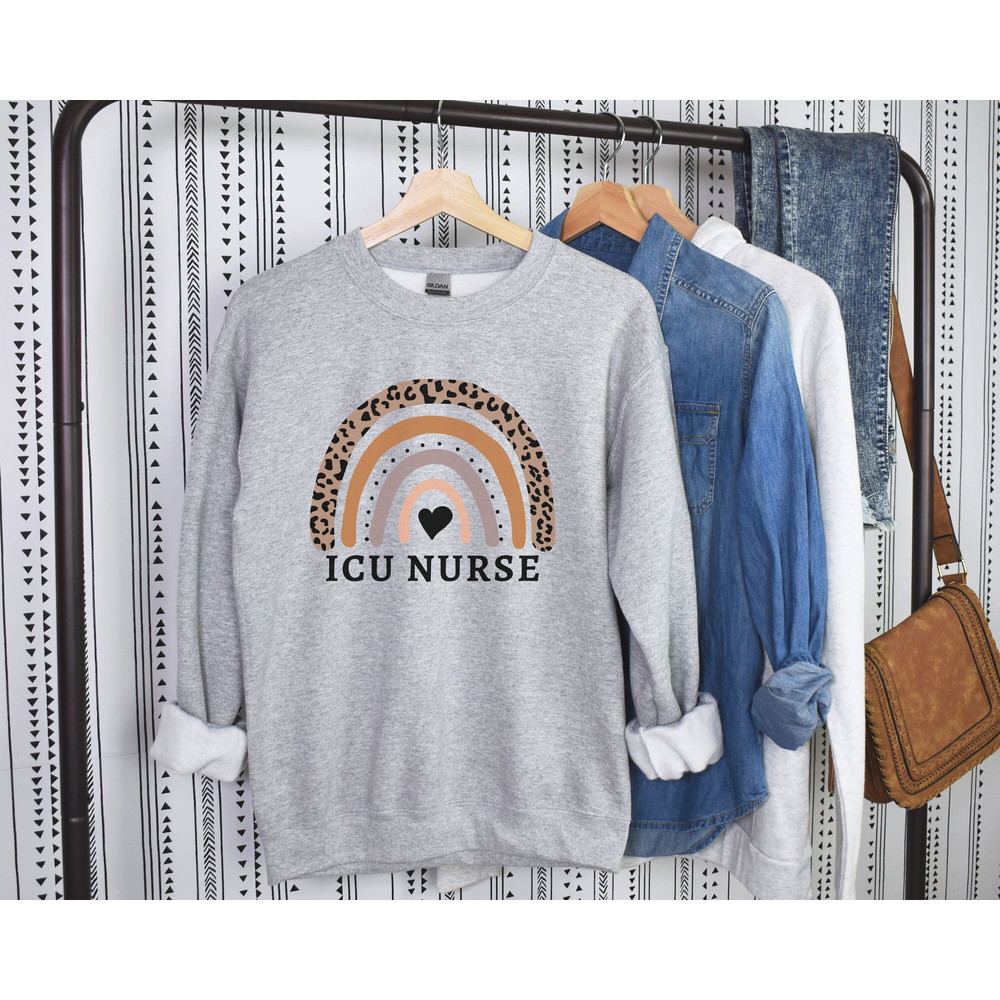 ICU Nurse Sweatshirt Intensive Care Nurse Sweater ICU Nurse Gift for ICU Nurse Gifts Future Nurse Appreciation Gift for Nurses.jpg