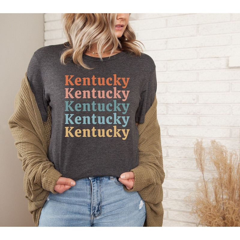 Kentucky Shirt Cute Kentucky Tshirt Kentucky Shirts Kentucky Gift for Her Kentucky Rainbow Tee Kentucky Gifts for Mom Kentucky Tshirts.jpg
