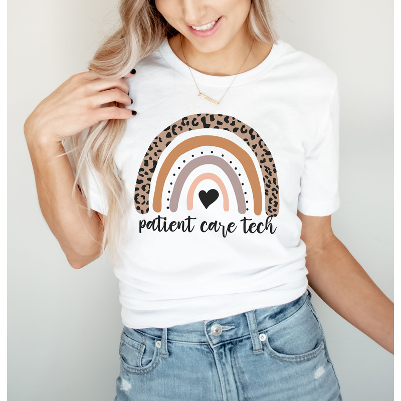 Patient Care Tech Shirt Patient Care Technician Tshirt PCT Shirt Patient Care Gift for Patient Care Technician Gift for Nurse Nurses Gift.jpg
