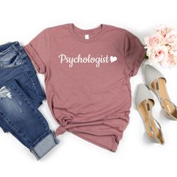 Psychologist Shirt Christmas Gift for Psychologist Cute Psychology Shirts Psychologist Intern Gift Psychologist Tshirts