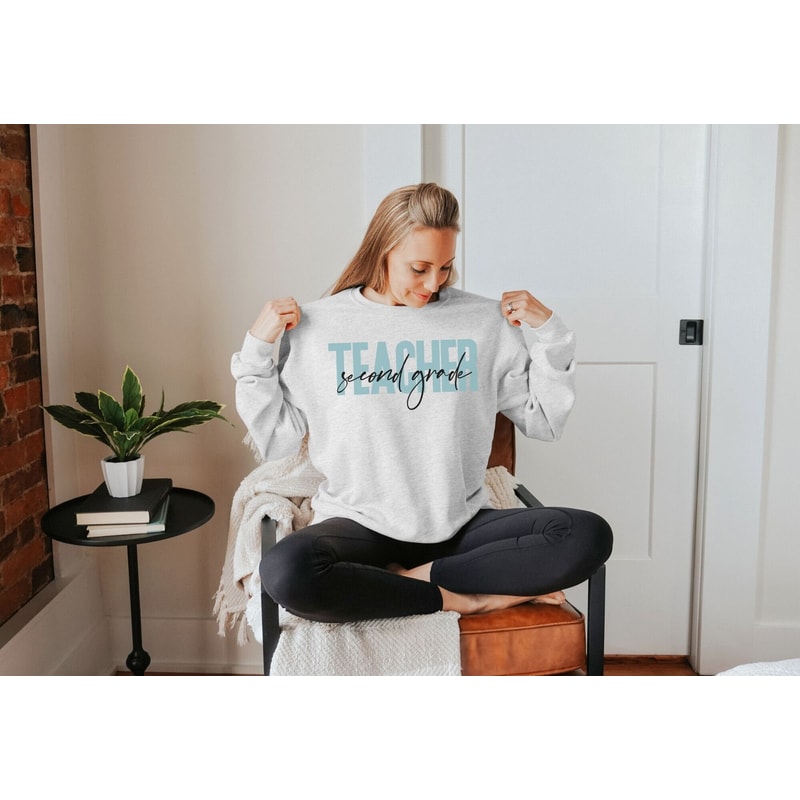Second Grade Teacher Sweatshirt 2nd Grade Teacher Second Grade Squad Second Grade Teacher Shirt Second Grade Team Shirt Teacher Appreciation.jpg