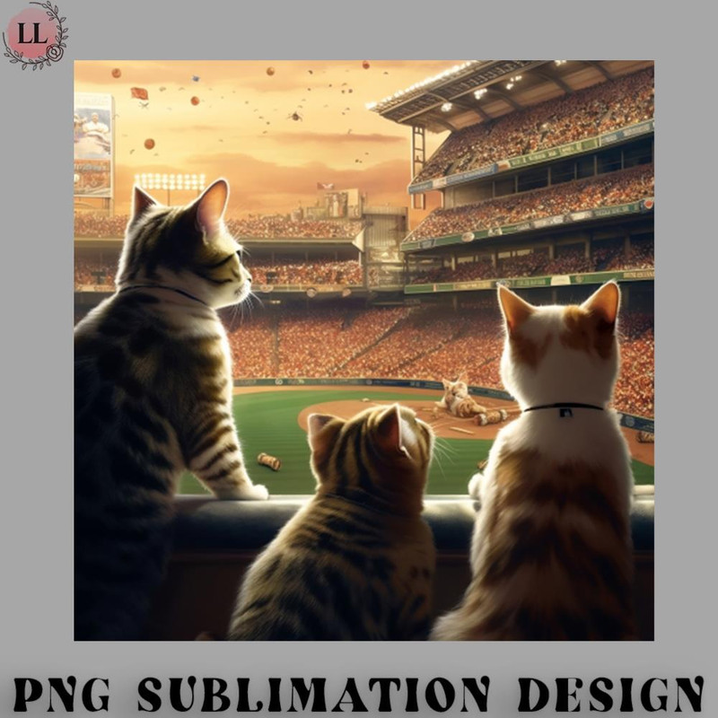TB070723150094-Basketball PNG Three Brother Cats Are Watching Baseball Game.jpg