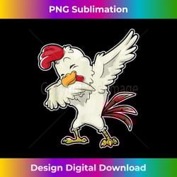 dabbing rooster kids t- chicken rooster youth - contemporary png sublimation design - spark your artistic genius
