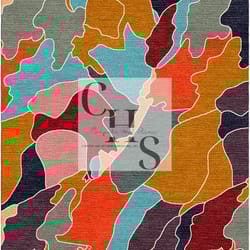 multicolored rectangle handmade carpet nz wool area rug for living room,play room, kitchen,drawing room customize in an