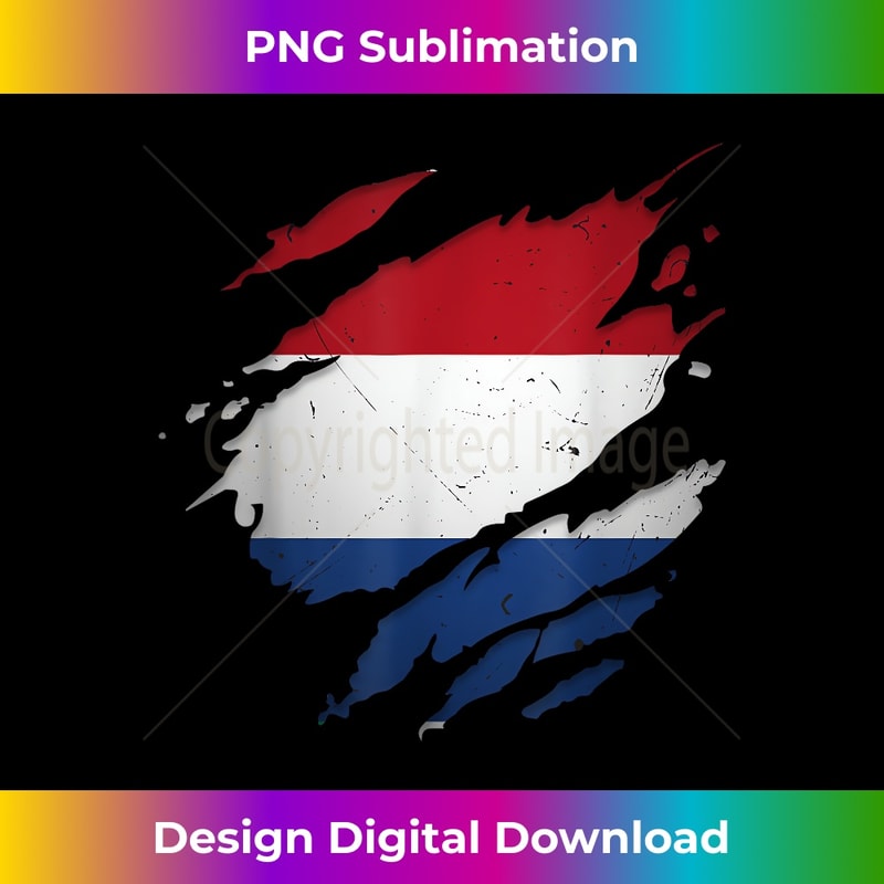 Netherlands Ripped Blue Proud Dutch s Netherlands Torn Ripped Holland Flag - Vibran | Inspire ...