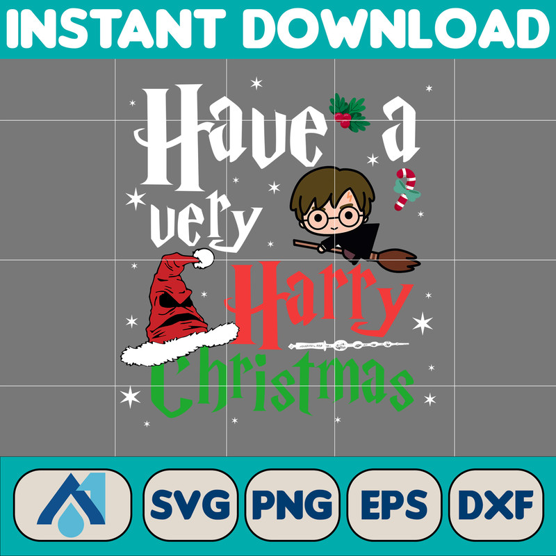 Magic Christmas Svg, HP Christmas Svg, Merry Christmas Svg, Christmas Coffee Svg, Autumn Coffee Svg, HP Fan Gift (7).jpg