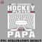EC0707230958410-Hockey PNG My Favorite Hockey Player Papa Red White Text.jpg