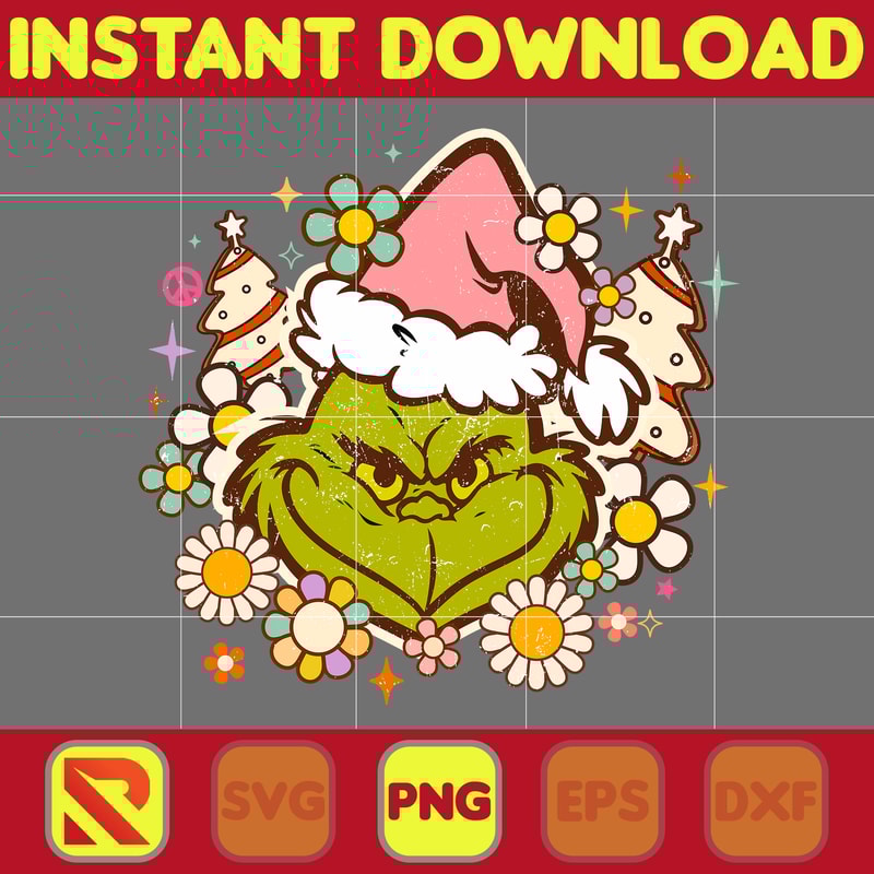 Retro Christmas png, Santa Claus png, Boojee Grinc png, Feeling Extra Grincy Today PNG, Christmas png, Funny Grin for Shirt png (12).jpg