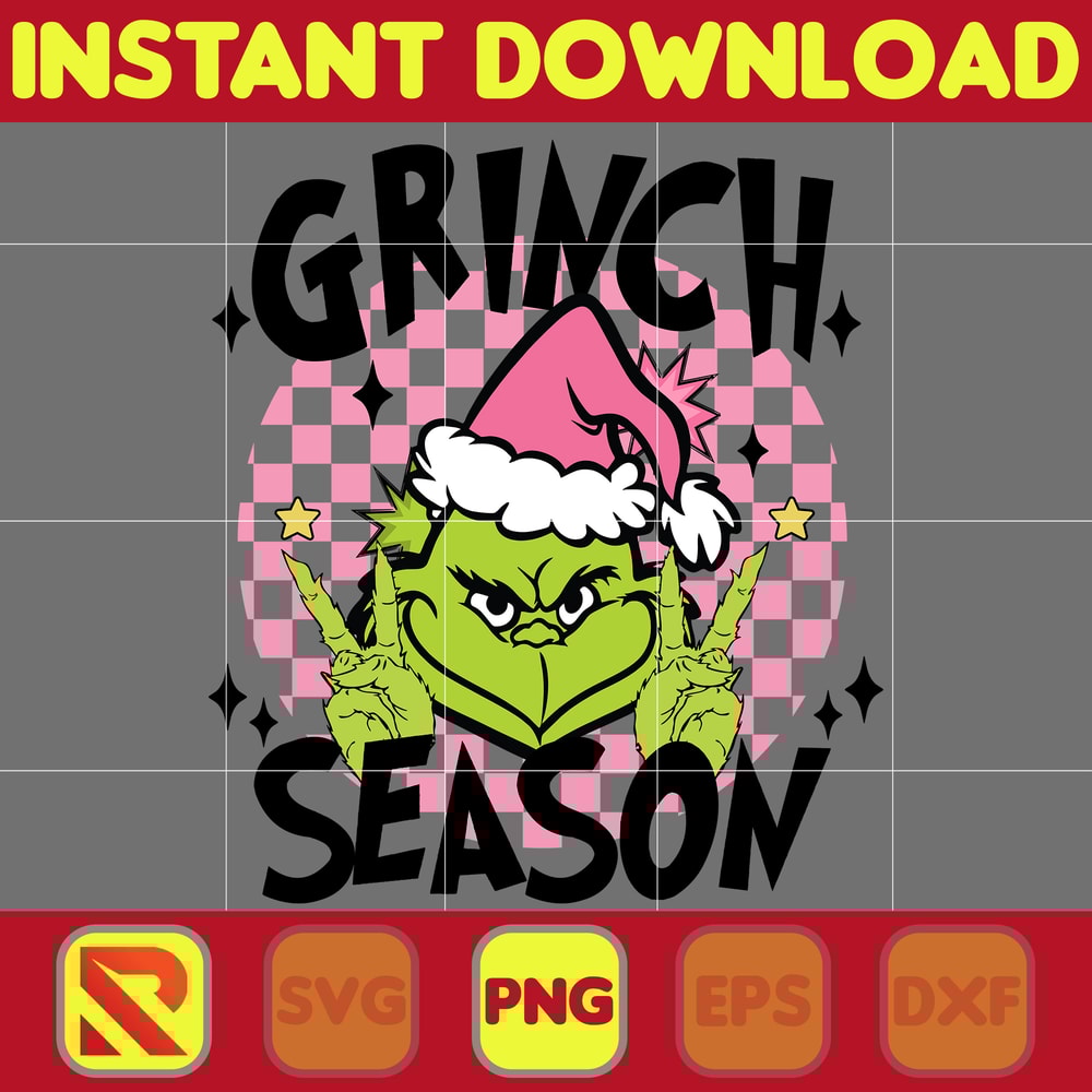 Retro Christmas png, Santa Claus png, Boojee Grinc png, Feeling Extra Grincy Today PNG, Christmas png, Funny Grin for Shirt png (2).jpg