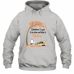 snoopy sometimes i need to be alone and listen to pink floyd shirt hoodie