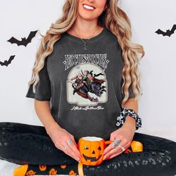hocus pocus cotton t-shirt - classic witch movie tee - halloween apparel - sanderson sisters shirt, vintage hocus pocus