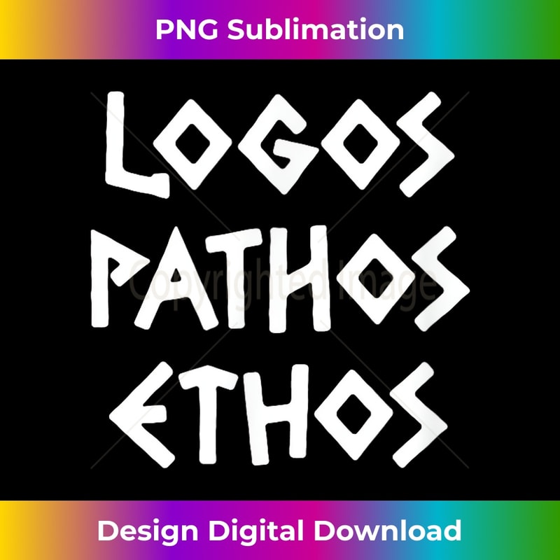 Logos Pathos Ethos - greek rhetoric triangle - Minimalist Su | Inspire ...